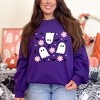 Simply Sage Market Women's Graphic Sweatshirt Ghost Flowers - 2 of 4