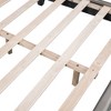 Sapphtopaz Platform Bed Frame with Rabbit Ornament Headboard, PU Leather Upholstered Bed Frames with Slats Support for Kids Bedroom, Gray - 3 of 4