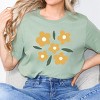 Simply Sage Market Yellow Daises Short Sleeve Tee - 2 of 4