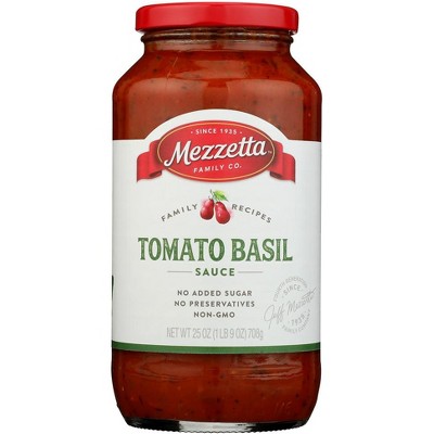Mezzetta Tomato Basil Sauce - 6 pack, 25 oz