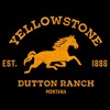Women's Yellowstone Dutton Ranch Horse Logo Est. 1886 T-Shirt - 2 of 2