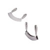 Winco Double Blade Mezzaluna Knife, Stainless Steel - 3 of 3