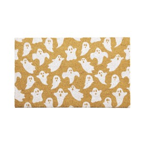 VCNY 1'6"x2'6" Flying Ghost Outdoor Coir Doormat - 1 of 4