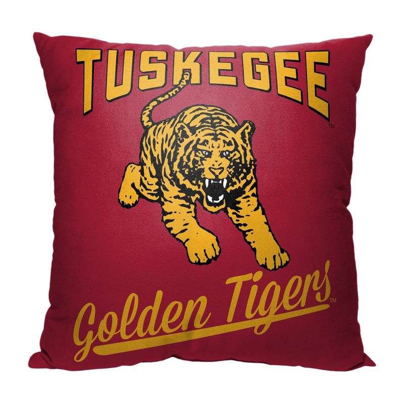 18&#34; x 18&#34; NCAA Tuskegee Golden Tigers Alumni Pillow, 1 of 4