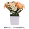 Unique Bargains Artificial Plants Autumn Cherry Blossoms Plastic 2.95"x2.95"x7.87" 1 Pcs - 3 of 4