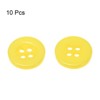 Unique Bargains Resin Snap Fastener Round Flat 4-Hole Sewing Buttons 10 Pcs - 3 of 4