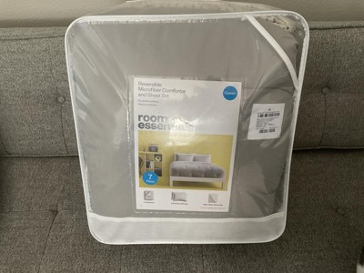 Solid Microfiber Comforter & Sheets Set - Room Essentials™ : Target