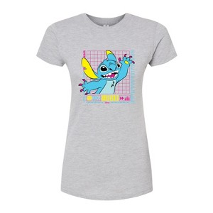 Women's - Disney - Lilo & Stitch Fitted Graphic T-Shirt - 1 of 3