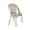 Christopher Knight Home Elize 2pk Outdoor French Cafe Chairs: Rust-Resistant Aluminum & PE Rattan - 4 of 4