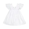 Hope & Henry Girls' Flutter Sleeve Eyelet Empire Dress, Infant - 3 of 4
