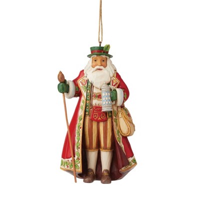 Jim Shore 4.5" German Santa. Christmas Claus Jim  -  Tree Ornaments