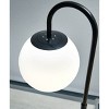 Signature Design by Ashley Walkford Desk Lamp: Modern Design, USB & Wireless Charging, Frosted Glass Shade - 3 of 4
