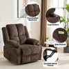 GustoWave Power Lift Recliner Chair for Elderly, Oversized Electric Recliner with Massage, Heat, Lay Flat, Stand Assist, 2 Cup Holders - 4 of 4