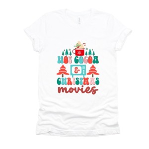 Simply Sage Market Retro Hot Cocoa Mug And Christmas Movies Short Sleeve Tee - 1 of 4