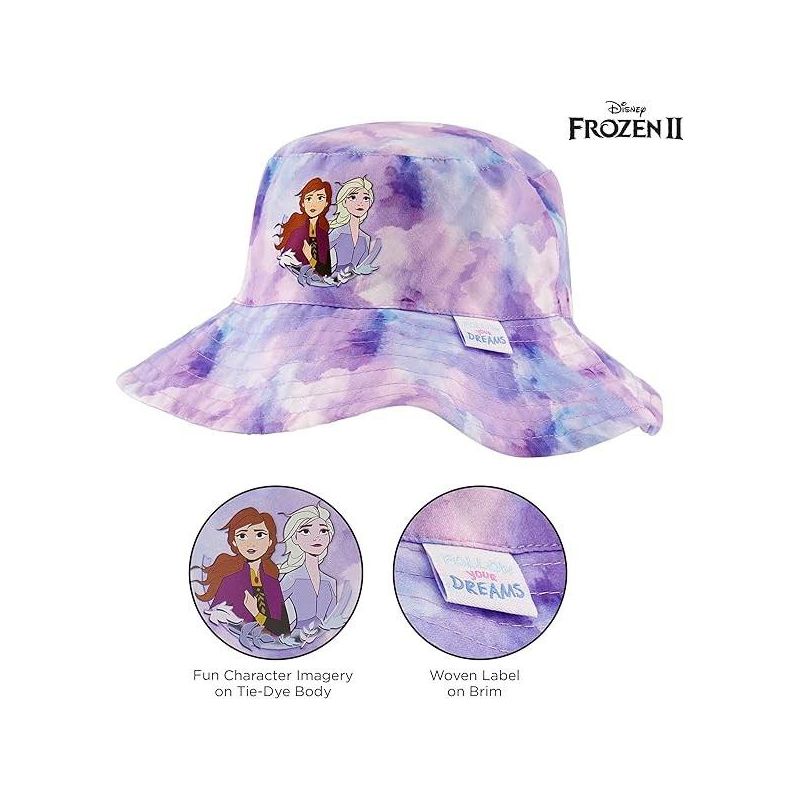 Disney Girls Frozen Bucket Hat, 3 of 6