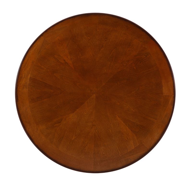 Carter Round Dining Table Metal/Cherry - Powell, 6 of 12