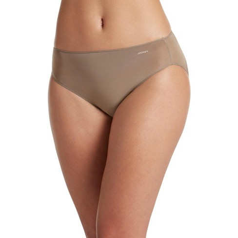 Jockey Women's No Panty Line Promise Tactel Bikini 8 Deep Beige : Target