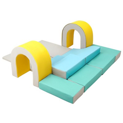 Toddler Climbing Toys Indoor, 10 Pcs Foam Climbing Blocks for Kids