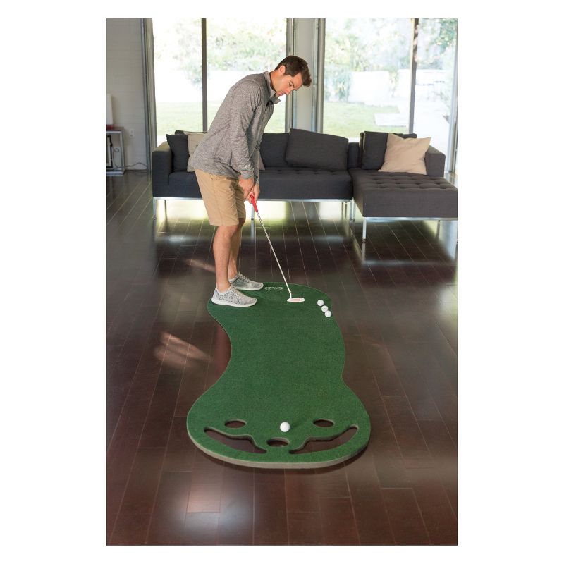 SKLZ Golf Practice Putting Mat - Green/Black, 5 of 8