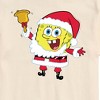 Men's - SpongeBob SquarePants - Spongebob Santa Christmas Short Sleeve Graphic T-Shirt - 2 of 4