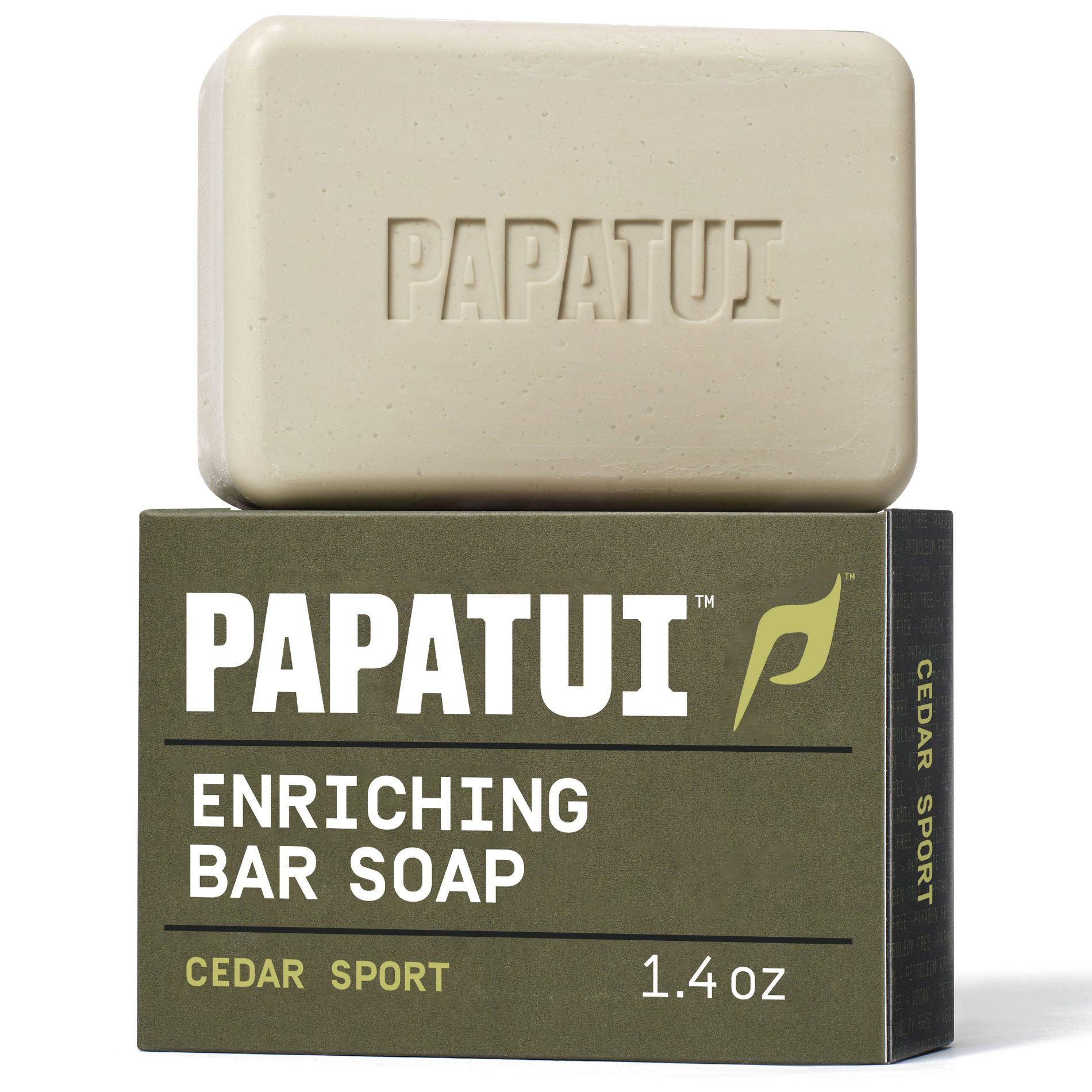 Papatui Mini Bar Soap - Cedar Sport - 1.4oz