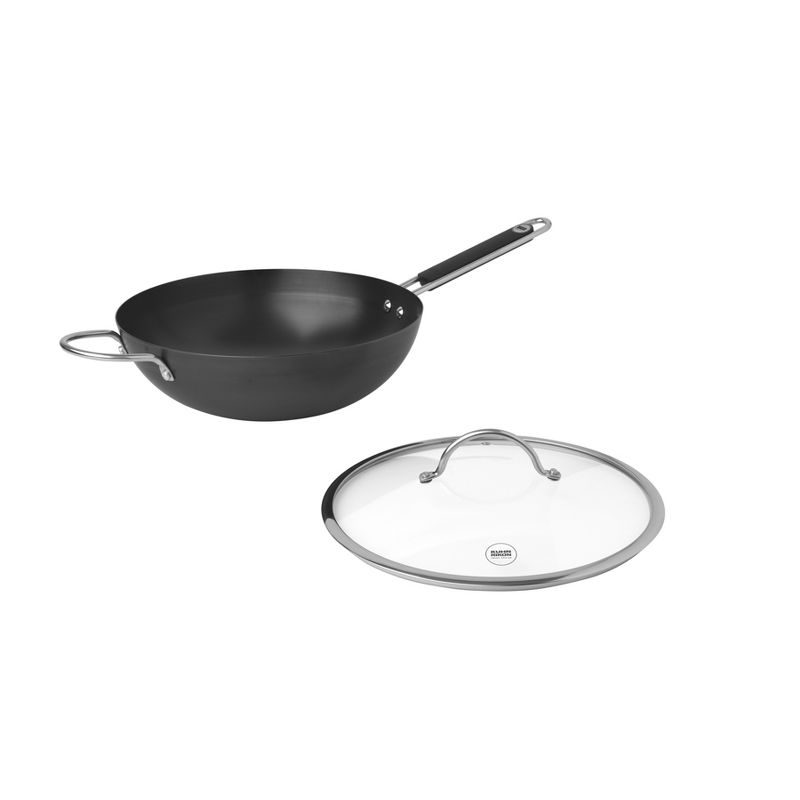 Kuhn Rikon Essential Covered Wok Skillet 12.6-Inch with Lid, 5 qt, 2 of 3