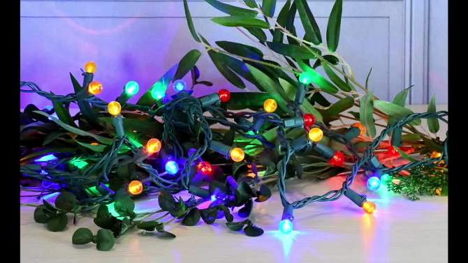 70 Lights Electric Globe String Lights LED, 2 of 6, play video