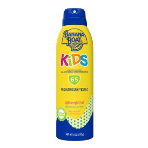 Banana Boat Kids Sunscreen Spray - SPF 65 - 6 oz - 1 of 4