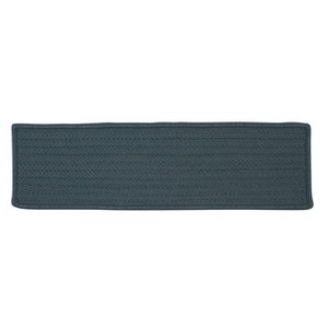 Colonial Mills Simply Home Solid - Lake Blue Stair Tread Set (13) - 1 of 4