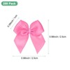 Unique Bargains Polyester Checkered Mini Satin Craft Ribbon Bow 1x1 Inch 200 Pcs - 3 of 4