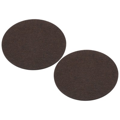 Unique Bargains Felt Adhesive Anti-Scratch Non-Slip Round Furniture Pads for Lamps 2 Pcs