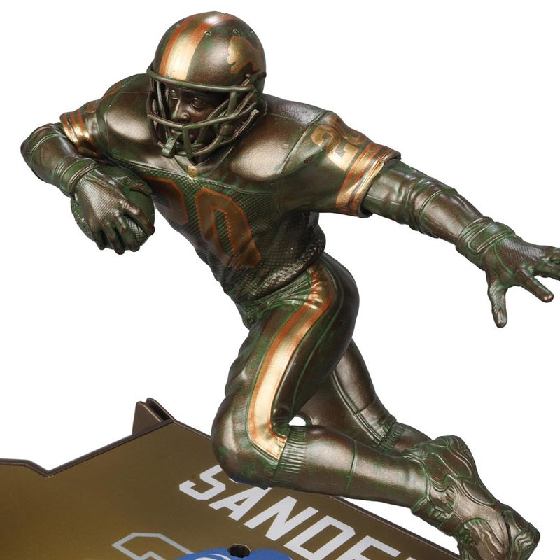 Mcfarlane Toys Detroit Lions NFL SportsPicks Figure | Barry Sanders (Bronze/Patina Gold Label), 5 of 10