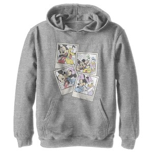 Boy's Disney Mickey & Friends Pictures Pull Over Hoodie - 1 of 4