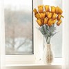 REGALWOVEN Home Decor Realistic Silk Artificial Flowers 24.8" 10 Pcs - 4 of 4