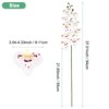 Unique Bargains Artificial Orchid Flowers Nine-headed Large Faux Phalaenopsis Silk Bouquets Real Touch 37 Inch - 3 of 4
