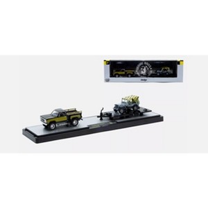 M2 MACHINES AUTO HAULERS 1978 DODGE CUSTOM 100 WARLOCK & 1944 JEEP MB - 1 of 4