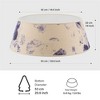 Tree Nest Gallery Round Canvas Christmas Tree Collar, Floral - 2 of 4
