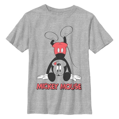 Men's Mickey & Friends Upside Down Pose T-Shirt - image 1 of 4