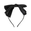 Unique Bargains Exquisite Gauze Shiny Silk Bow Headband 1 Pc - 4 of 4