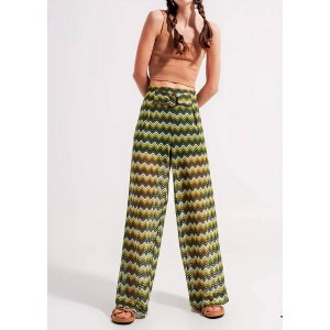 Women's Zig Zag Crochet Pant - 124 Voltaire L - 1 of 4