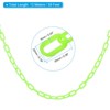 Unique Bargains Adjustable Crowd Control at Driveway Plastic Chain Barrier with Snap Hook - 2 of 4