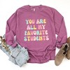 Simply Sage Market Favorite Students Colorful Garment Dyed Long Sleeve - 3 of 4