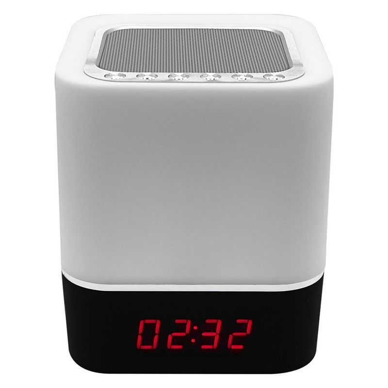 ZTECH Color Changing Wireless Alarm Clock Speaker, 2 of 6