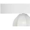 Monarch Specialties Lighting 27inchH Table Lamp Cream Ceramic Ivory / Cream Shade Modern - 4 of 4