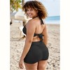 VENUS Womens Plus Sensational Swim Skirt  -  22, Black Beauty - 2 of 2
