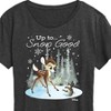 Women's - Disney - Christmas - Up To Snow Good Short Sleeve Graphic T-Shirt - 2 of 4