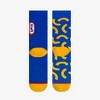 Odd Sox, Kraft Mac Split, Funny Novelty Socks, Large - 3 of 4