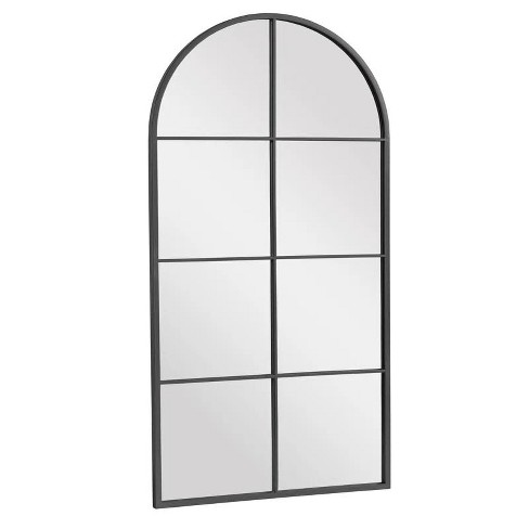 Pexfix Arched Metal Frame Wall Mirror : Target