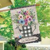 Buffalo Check Watering Can Spring House Flag 28 x 40 Briarwood Lane - 4 of 4