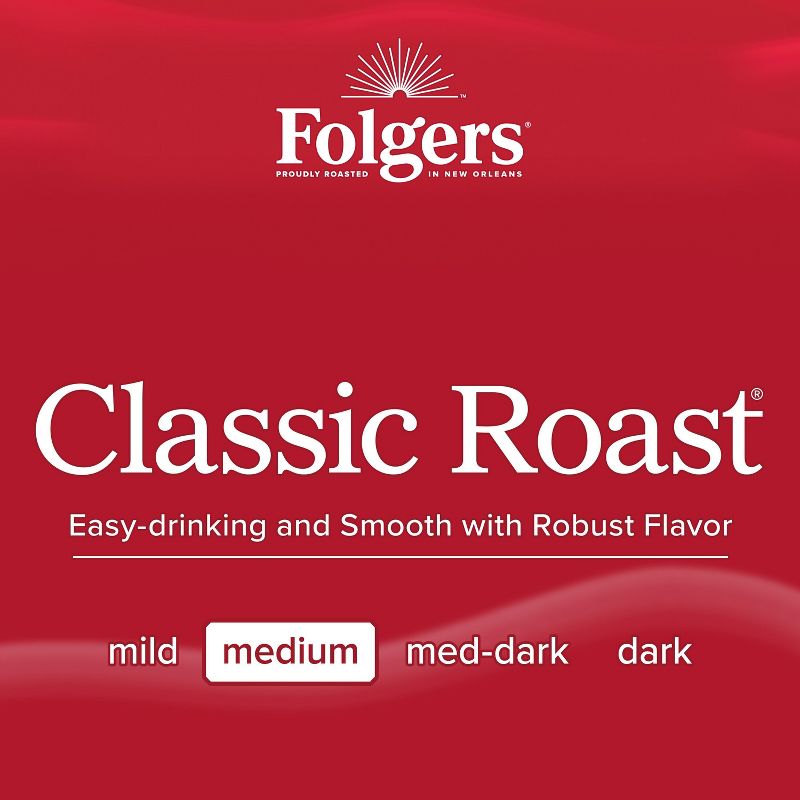 Folgers Classic Medium Roast Ground Coffee, 6 of 11